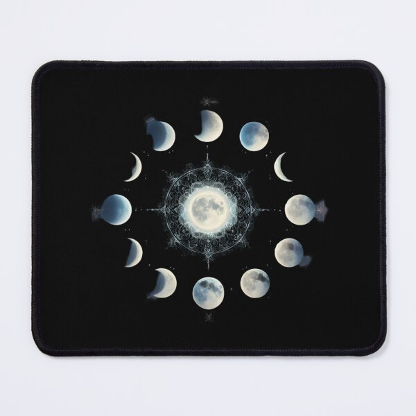 Item preview, Lunar Phases Mandala designed and sold by pumsquare.
