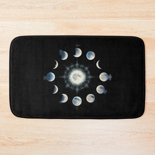 Item preview, Lunar Phases Mandala designed and sold by pumsquare.