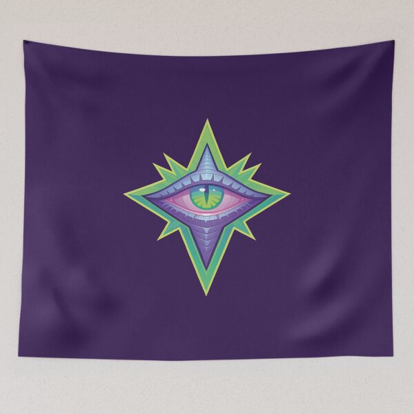 Item preview, Cosmic Eye of Vision - Futuristic Geometric Design designed and sold by Myndari.