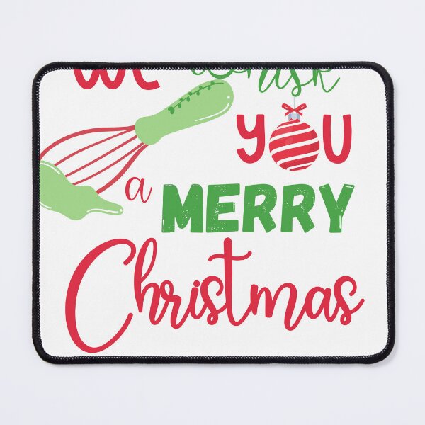 Item preview, we whisk you Merry Christmas designed and sold by 21DashDesigns.