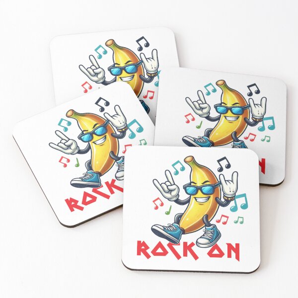 Item preview, Ripe Banana Rocks (ROCK ON) designed and sold by All4ROCK.