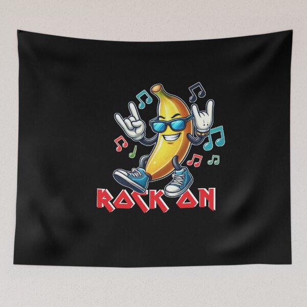 Item preview, Ripe Banana Rocks (ROCK ON) designed and sold by All4ROCK.