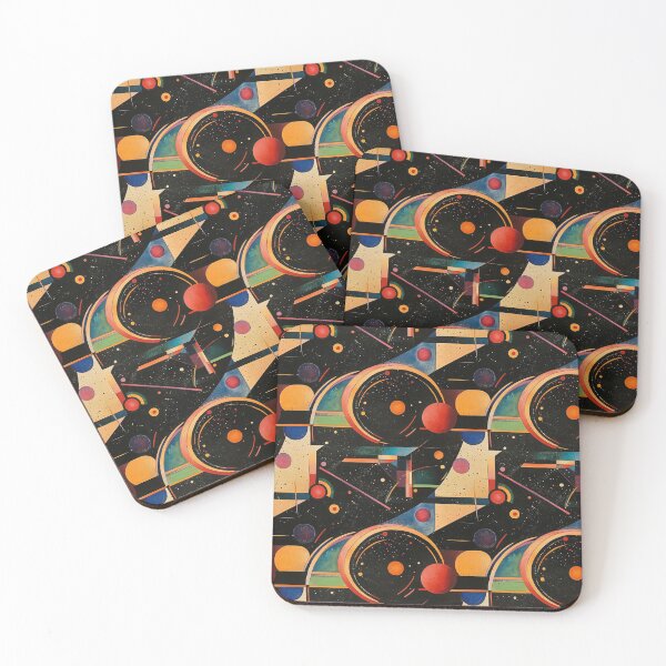 Item preview, Between Curves and Angles: Abstractions designed and sold by MidArtForge.
