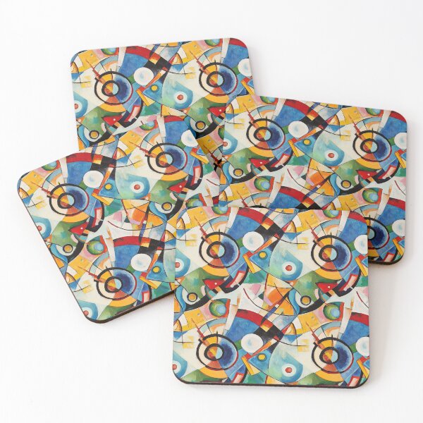 Item preview, Between Curves and Angles: Abstractions designed and sold by MidArtForge.
