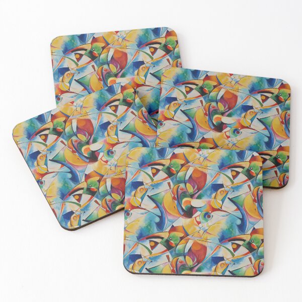Item preview, Between Curves and Angles: Abstractions designed and sold by MidArtForge.