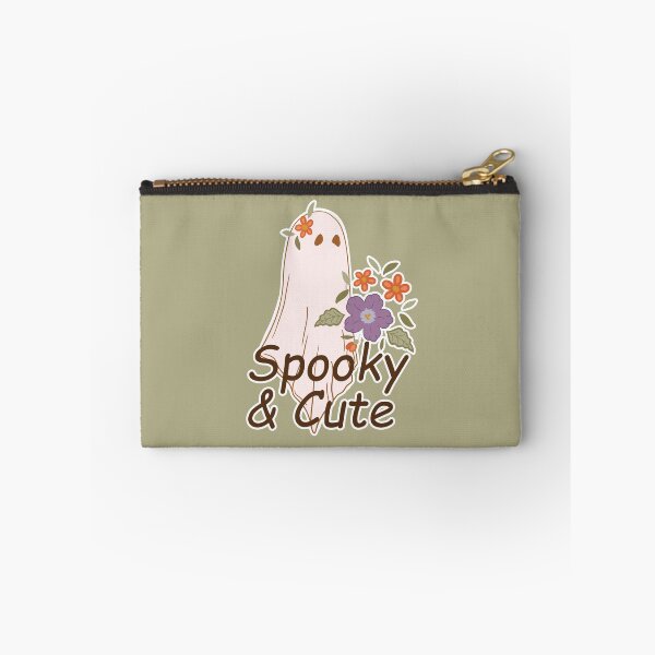 Item preview, Spooky and Cute Ghost with Flowers. designed and sold by Efthymia.