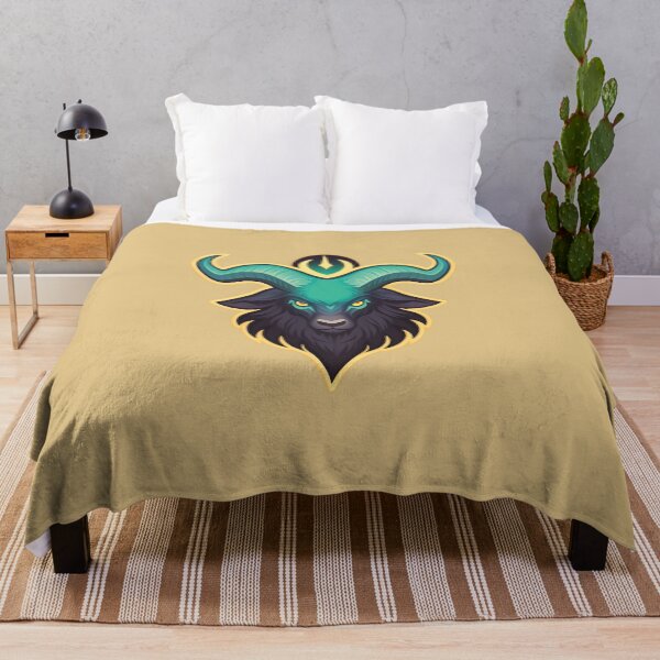 Item preview, Mystic Ram - Vibrant Horned Beast designed and sold by Myndari.