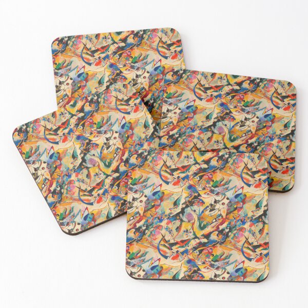 Item preview, Between Curves and Angles: Abstractions designed and sold by MidArtForge.