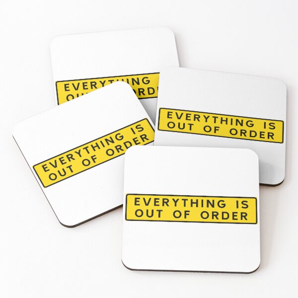 Item preview, Everything is out of order designed and sold by ALF2023.