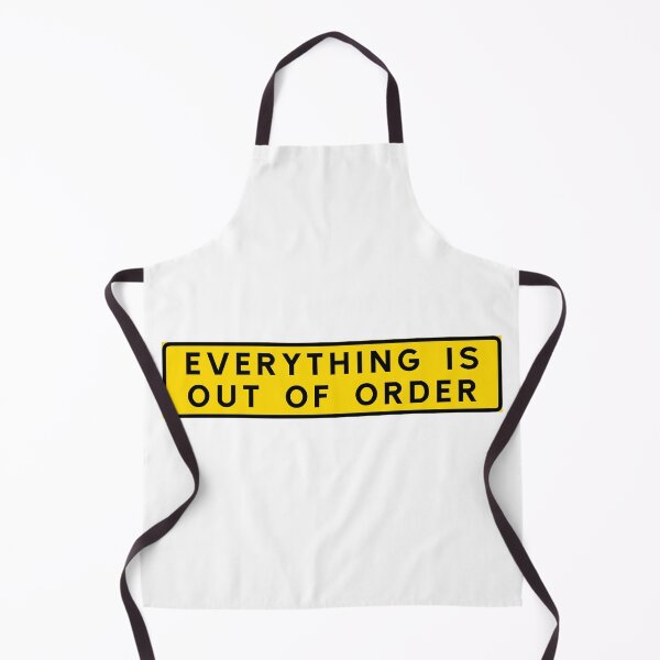 Item preview, Everything is out of order designed and sold by ALF2023.