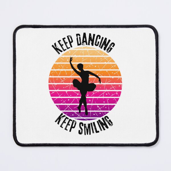 Item preview, Retro sunset ballerina designed and sold by ShanCoMeow.