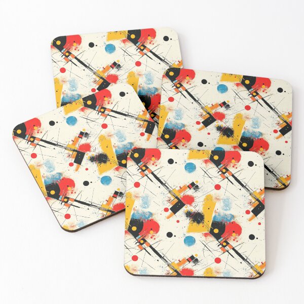 Item preview, Between Curves and Angles: Abstractions designed and sold by MidArtForge.