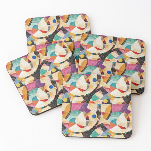 Item preview, Between Curves and Angles: Abstractions designed and sold by MidArtForge.