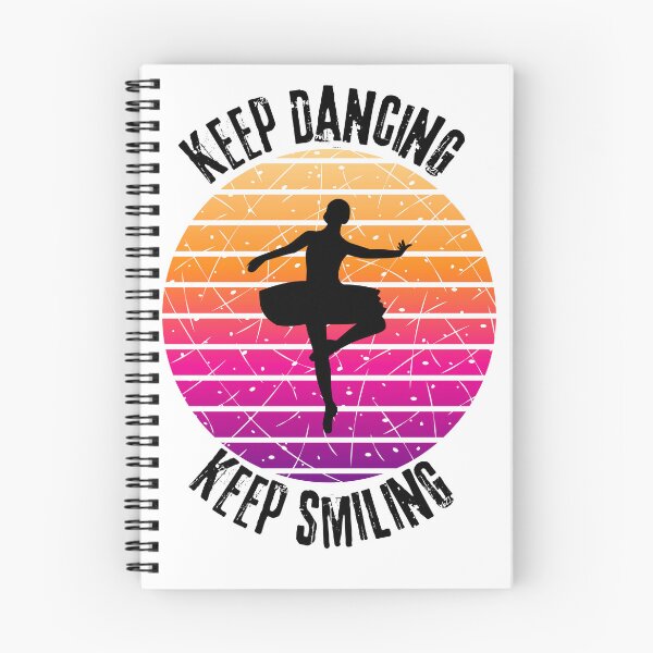 Item preview, Retro sunset ballerina designed and sold by ShanCoMeow.