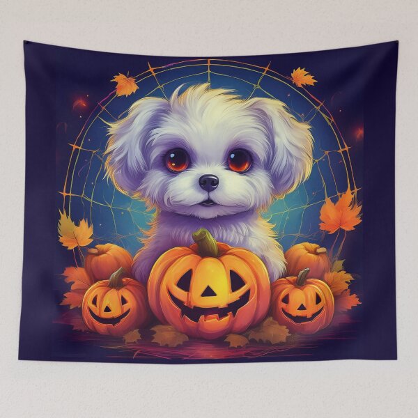 Item preview, Boooo dog halloween 9 designed and sold by Mandalahijo.