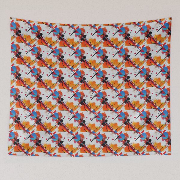 Item preview, Between Curves and Angles: Abstractions designed and sold by MidArtForge.