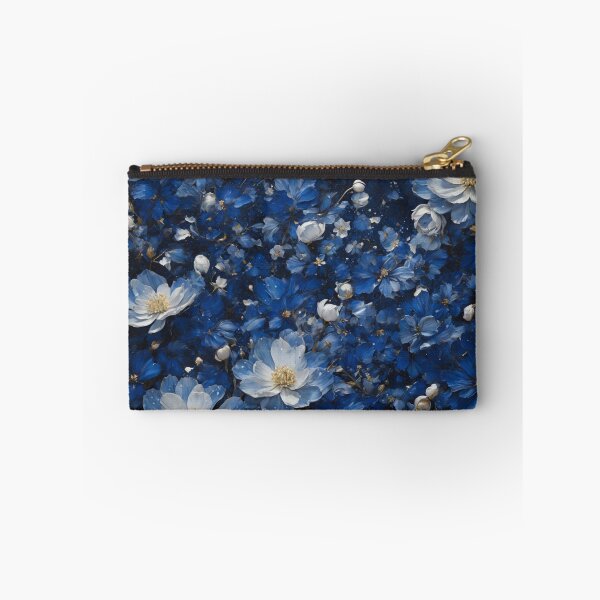 Item preview, Deep blue petals with speckles of white designed and sold by Sadia  Jannat.