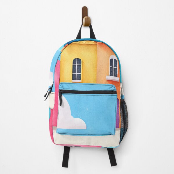 Item preview, Colourful cottages in Marrakech Morocco designed and sold by mood-creator.