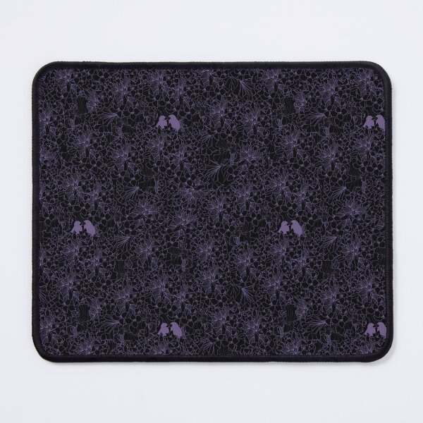 Item preview, Purple lovebird black background designed and sold by GENEST-V.