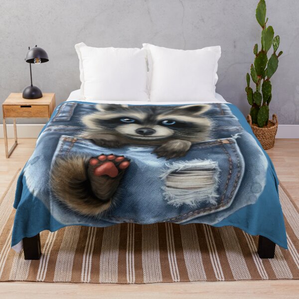 Item preview, Racoon in the pocket designed and sold by MeliiisandreArt.