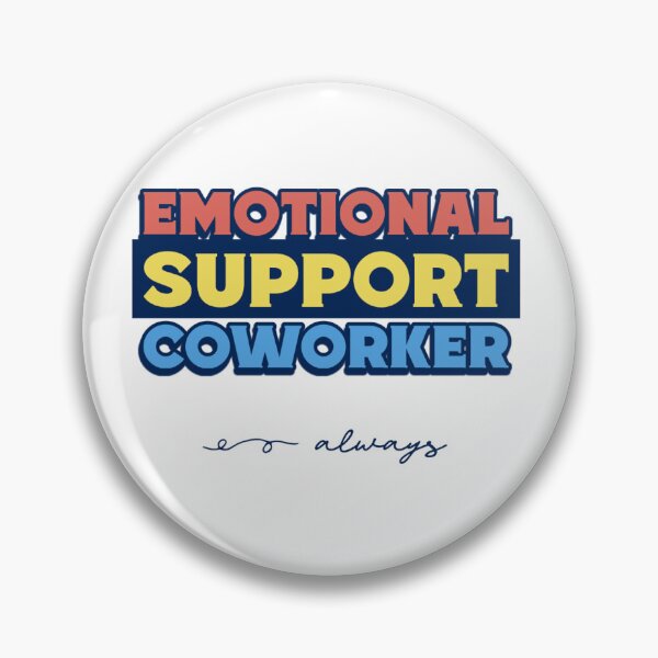 Item preview, Emotional Support Coworker designed and sold by JUNOSTELLAR.