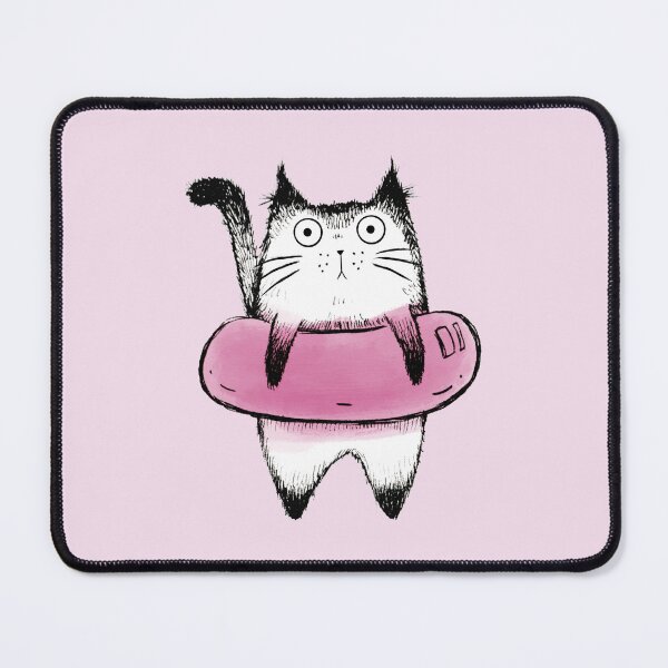 Item preview, Hand drawn illustration sketch of funny cats designed and sold by Makitsu Neko.