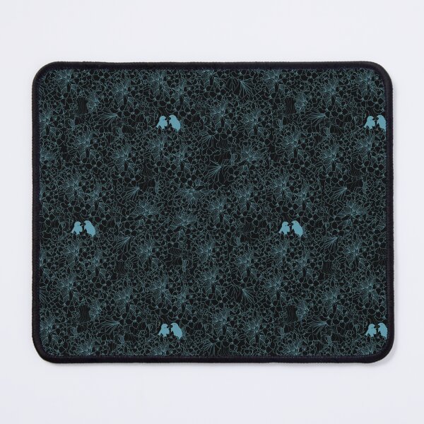 Item preview, Green lovebird black background designed and sold by GENEST-V.