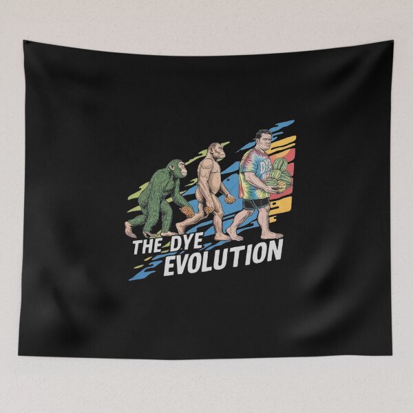 Item preview, The Dye Evolution - Funny Evolution of Tie-Dye Design designed and sold by love3617.
