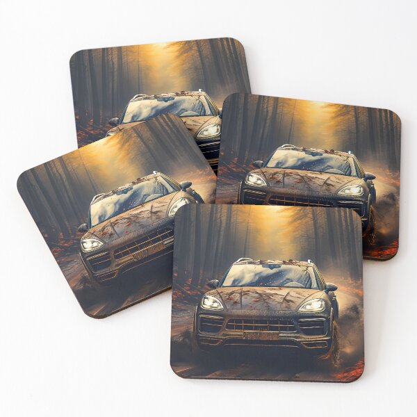Item preview, Porsche Cayenne Turbo Mud Splattered Off-Road Adventure designed and sold by RevUpDesign.
