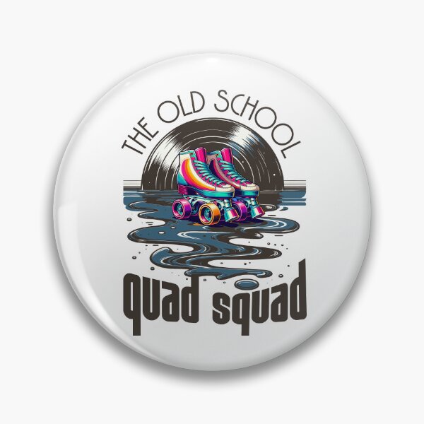 Item preview, Roller skates, the old school, quad squad designed and sold by PaulaCruzSP.