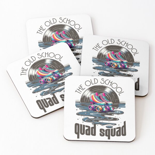 Item preview, Roller skates, the old school, quad squad designed and sold by PaulaCruzSP.