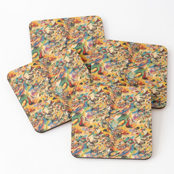 Item preview, Between Curves and Angles: Abstractions designed and sold by MidArtForge.