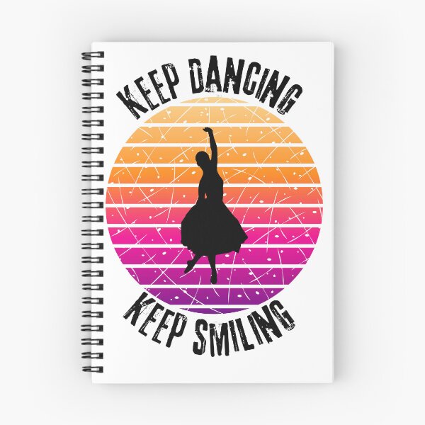 Item preview, Retro sunset ballerina designed and sold by ShanCoMeow.