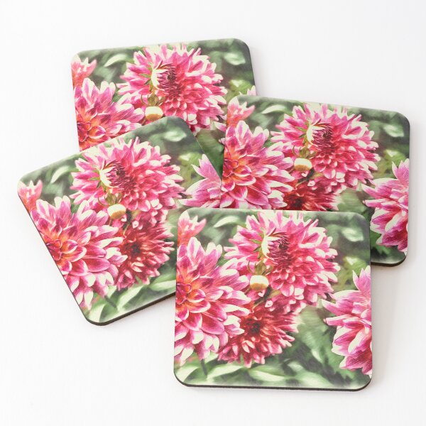 Item preview, Pink Dahlias  designed and sold by Amy Houston.