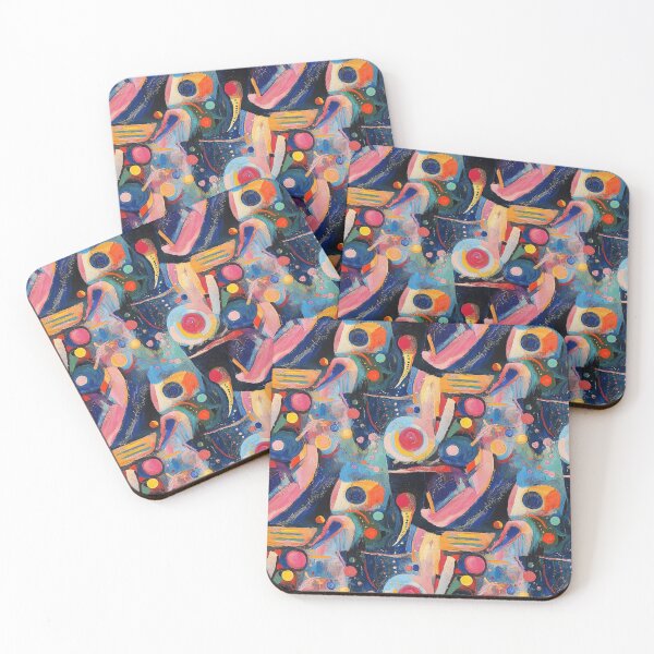 Item preview, Between Curves and Angles: Abstractions designed and sold by MidArtForge.