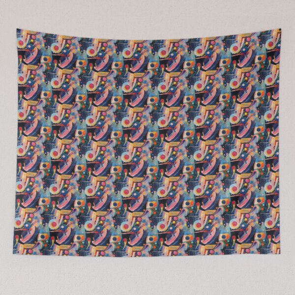 Item preview, Between Curves and Angles: Abstractions designed and sold by MidArtForge.