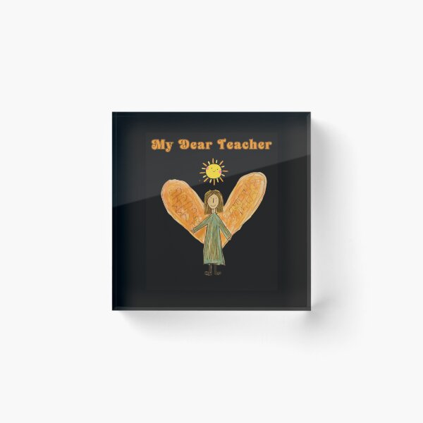 Item preview, MY DEAR TEACHER designed and sold by mirciashop.