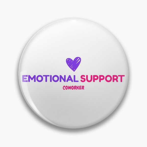 Item preview, Emotional Support Coworker designed and sold by JUNOSTELLAR.