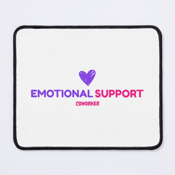 Item preview, Emotional Support Coworker designed and sold by JUNOSTELLAR.