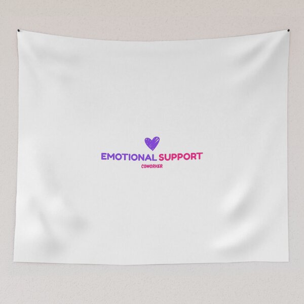 Item preview, Emotional Support Coworker designed and sold by JUNOSTELLAR.