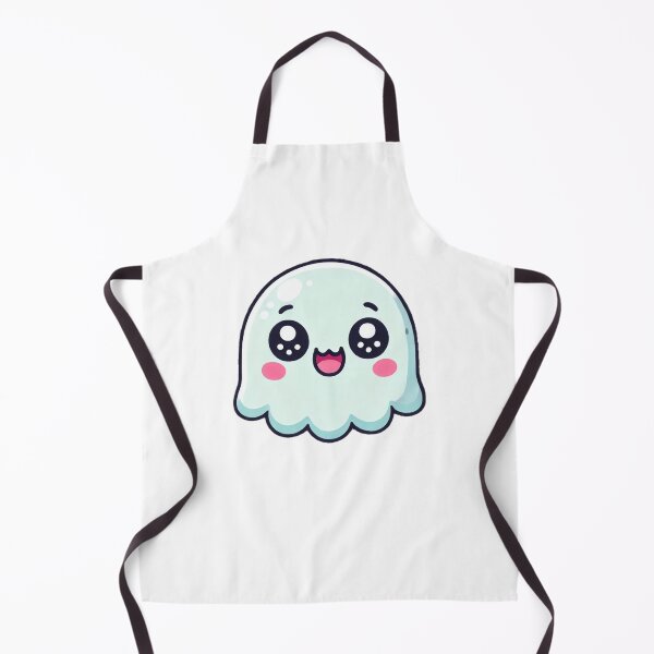 Item preview, Adorable Kawaii Ghost - Cute and Playful Cartoon Ghost Design for Halloween Lovers designed and sold by DiverzeDesignz.