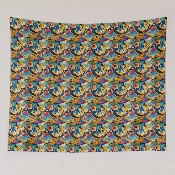 Item preview, Between Curves and Angles: Abstractions designed and sold by MidArtForge.