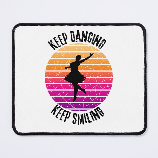 Item preview, Retro sunset ballerina designed and sold by ShanCoMeow.