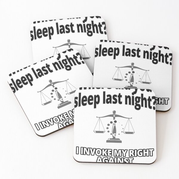 Item preview, I Invoke My Right Jokes - Court Lawyer Joke designed and sold by Tatzki-Design.