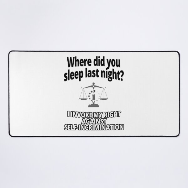 Item preview, I Invoke My Right Jokes - Court Lawyer Joke designed and sold by Tatzki-Design.