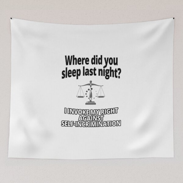 Item preview, I Invoke My Right Jokes - Court Lawyer Joke designed and sold by Tatzki-Design.