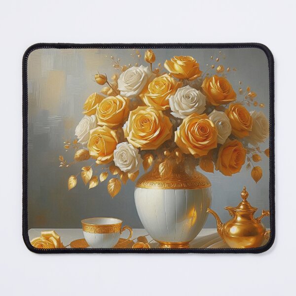 Item preview, Golden Roses still life designed and sold by FRStudio2024.