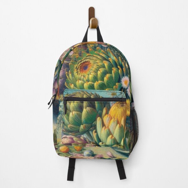 Item preview, Artichokes in a vase - an oil painting designed and sold by yearmoe.