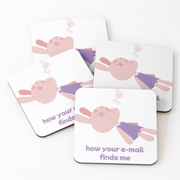 Item preview, How your email finds me bunny designed and sold by BlobShop5.