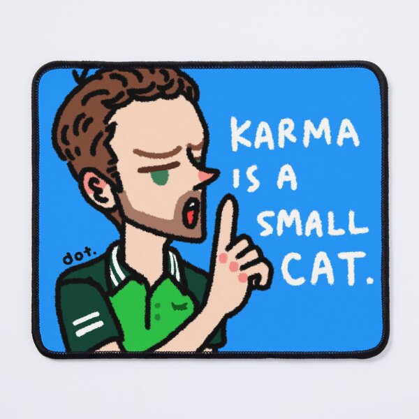 Item preview, Daniil Medvedev KARMA designed and sold by ourhappyface.